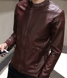 市场上装-皮衣-时尚男装皮衣
