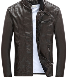 市场上装-皮衣-时尚男装皮衣
