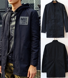 市场上装-中长外套-时尚男装中长外套