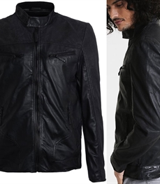 市场上装-皮衣-休闲男装皮衣