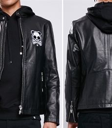 市场上装-皮衣-休闲男装皮衣