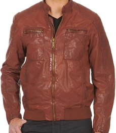 市场上装-皮衣-时尚男装皮衣