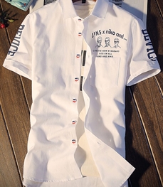 市场上装-衬衫-时尚男装衬衫