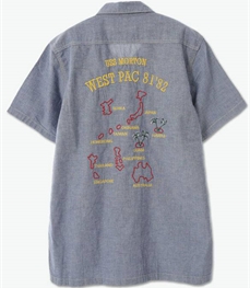 市场上装-衬衫-休闲男装衬衫