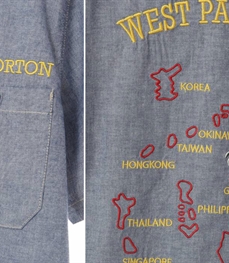 市场上装-衬衫-休闲男装衬衫