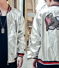 市场上装-皮衣-休闲男装皮衣