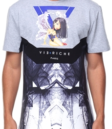 市场上装-T恤-时尚男装t恤