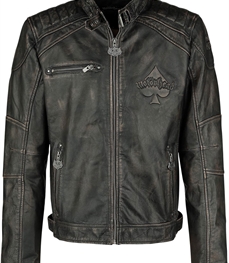 市场上装-皮衣-时尚男装皮衣