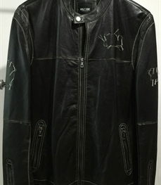 市场上装-皮衣-休闲男装皮衣
