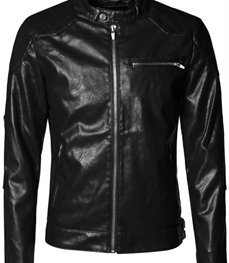 市场上装-皮衣-时尚男装皮衣
