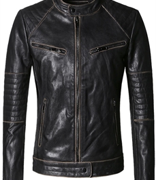 市场上装-皮衣-时尚男装皮衣