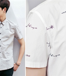 市场上装-衬衫-时尚男装衬衫