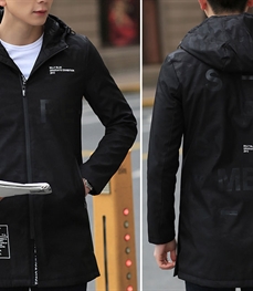 市场上装-中长外套-时尚男装中长外套