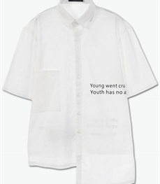 市场上装-衬衫-休闲男装衬衫