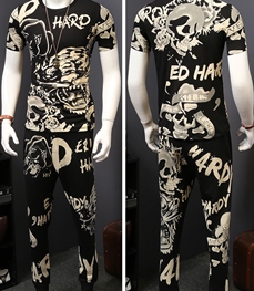 市场上装-套装-休闲男装套装