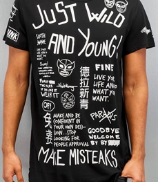 市场上装-T恤-时尚男装t恤