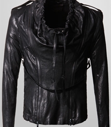 市场上装-皮衣-时尚男装皮衣