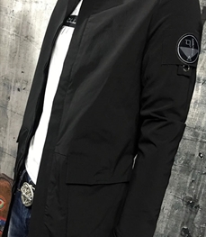 市场上装-中长外套-时尚男装中长外套