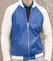 市场上装-皮衣-时尚商务皮衣