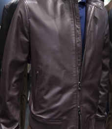 市场上装-皮衣-时尚商务皮衣