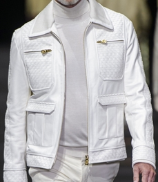 市场上装-皮衣-时尚商务皮衣