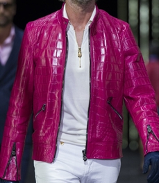 市场上装-皮衣-时尚商务皮衣