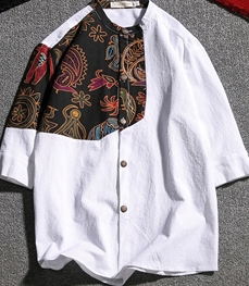 市场上装-衬衫-时尚男装衬衫