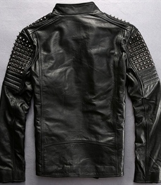 市场上装-皮衣-时尚男装皮衣