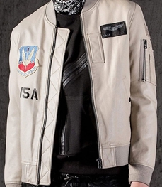 市场上装-皮衣-时尚男装皮衣