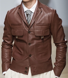 市场上装-皮衣-时尚商务皮衣