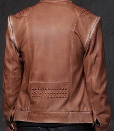 市场上装-皮衣-时尚男装皮衣