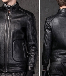 市场上装-皮衣-时尚男装皮衣