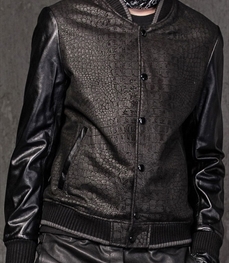 市场上装-皮衣-时尚男装皮衣