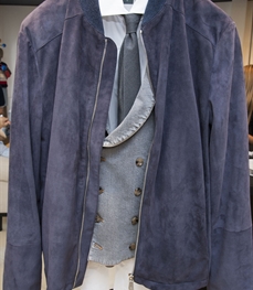 市场上装-皮衣-时尚商务皮衣