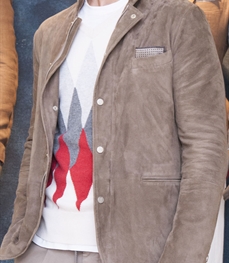 市场上装-皮衣-时尚商务皮衣