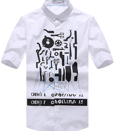 市场上装-衬衫-时尚男装衬衫