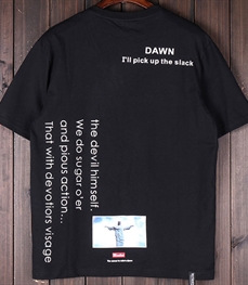 市场上装-T恤-时尚男装t恤