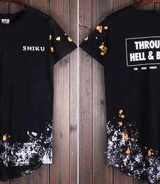 市场上装-T恤-时尚男装t恤