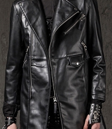 市场上装-皮衣-时尚男装皮衣