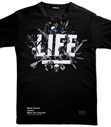 市场上装-T恤-休闲男装t恤