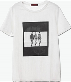 市场上装-T恤-休闲男装t恤