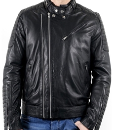市场上装-皮衣-时尚男装皮衣