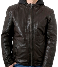 市场上装-皮衣-时尚男装皮衣