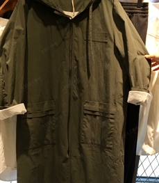 市场上装-中长外套-（实拍）时尚男装中长外套