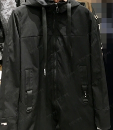 市场上装-中长外套-（实拍）时尚男装中长外套