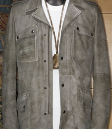 市场上装-皮衣-时尚商务皮衣