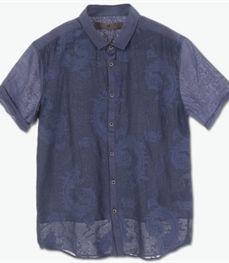 市场上装-衬衫-休闲男装衬衫