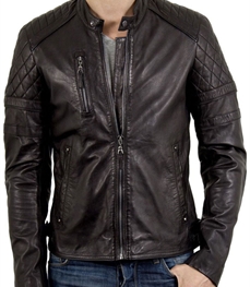 市场上装-皮衣-时尚男装皮衣