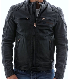 市场上装-皮衣-时尚男装皮衣