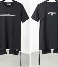 市场上装-T恤-时尚男装t恤